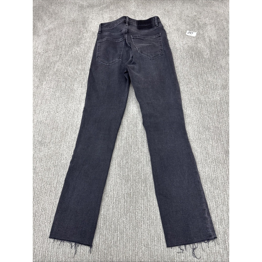 Gap Vintage Slim Sky High Jeans Zero Regular Inseam 25 Color Black #297 - Picture 9 of 16
